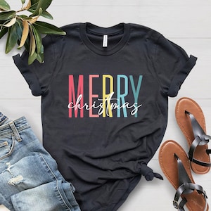 Merry Christmas Shirt, Holiday Shirt, Christmas Shirt, Christmas Gift,Christmas Women,Merry Christmas,Merry and Bright Shirt,Christmas Party