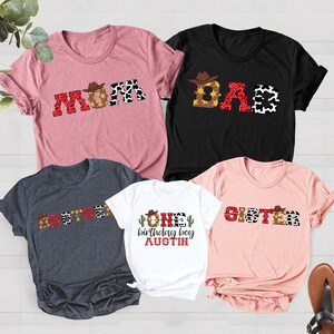 Custom Family Birthday Shirts, Matching Rodeo Cowboy Shirt, Farm Birthday Shirt, Western Party, Birthday Boy Shirt, Cowboy Birthday Shirt