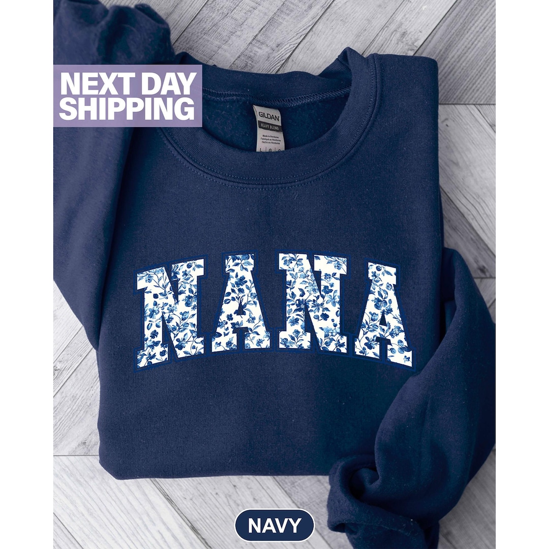 Floral Nana Sweatshirt and Hoodie, Cute Nana Sweatshirt, Mother's Day Gift, Mommy Shirt, N