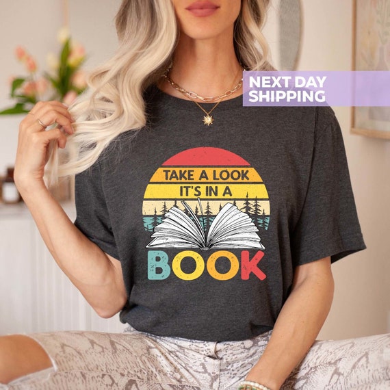 Vintage Reading Book Shirt Librarian Retro Sunset Gift Vintage Reading Book Shirt Librarian Retro Sunset Gift