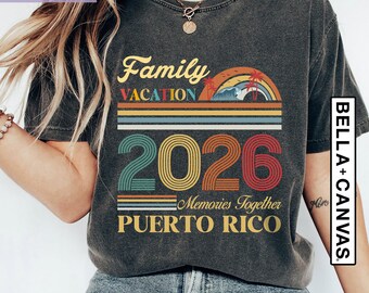 Family Vacation 2026 T-shirt, Memories Together Shirts, Custom Family Matching Tee, Family Vacation Shirts, Family Beach Trip Shirt, Kids