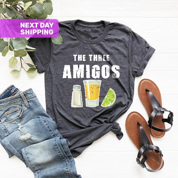 The Tres Amigos Tequila Lime Salt Cinco De Mayo Party Shirt The Tres Amigos Tequila Lime Salt Cinco De Mayo Party Shirt