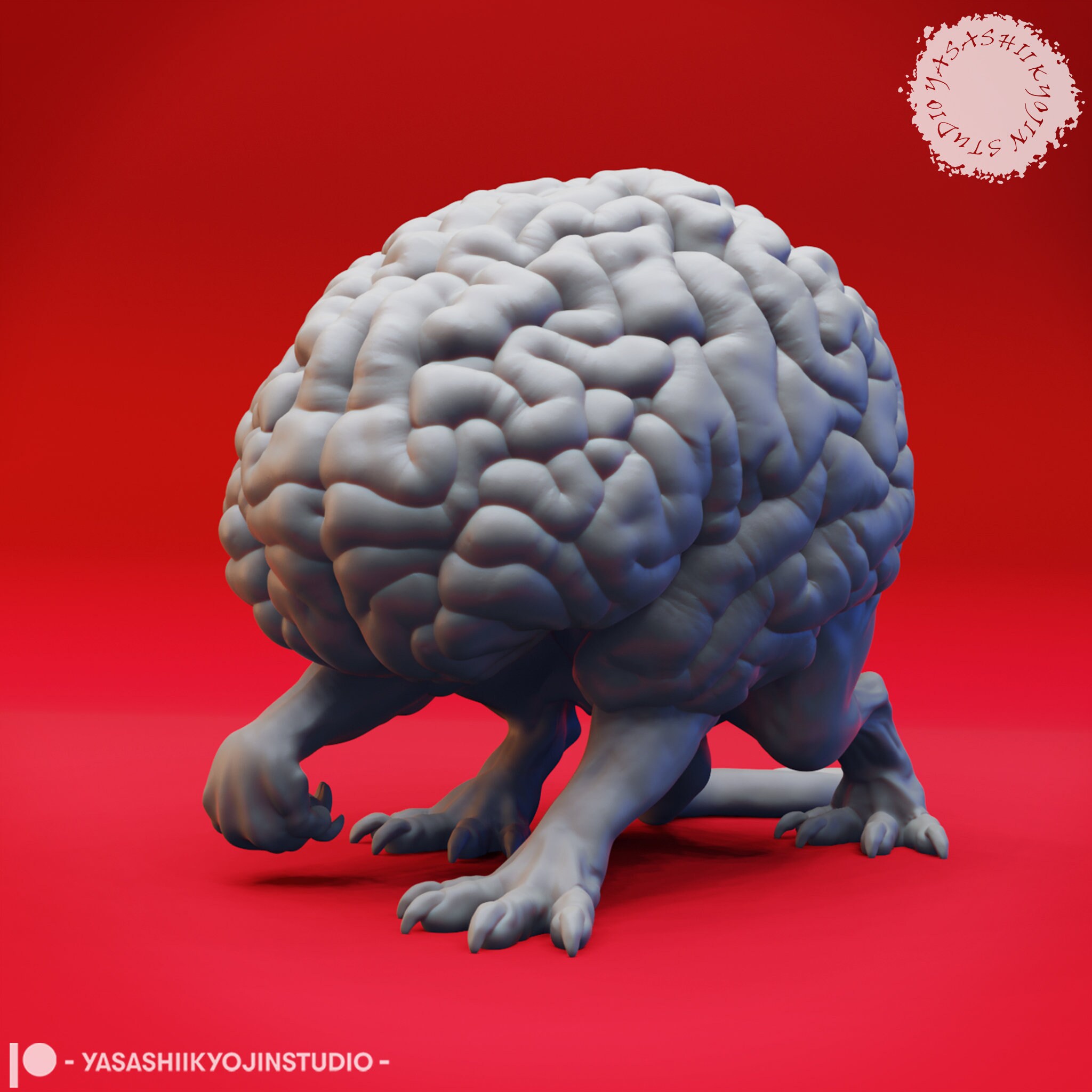 Intellect Devourer Mini by Yasashii Kyojin Studio - Etsy