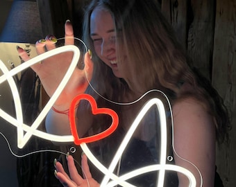 Goth LED Neon Sign: Custom Alternative Room Decor