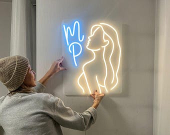 Custom Neon Sign: LED Wall Decor, Personalized Name Light