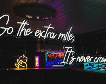 Custom Neon Sign: Business Logo, Personalized LED Sign