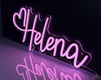 Custom LED Neon Name Sign: Kids Room Decor, Personalized Light