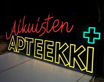 Custom Logo Neon Sign: Business LED Wall Decor