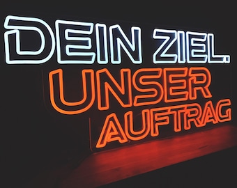 Custom LED Neon Sign: Business Logo, Wall Decor, Dimmable