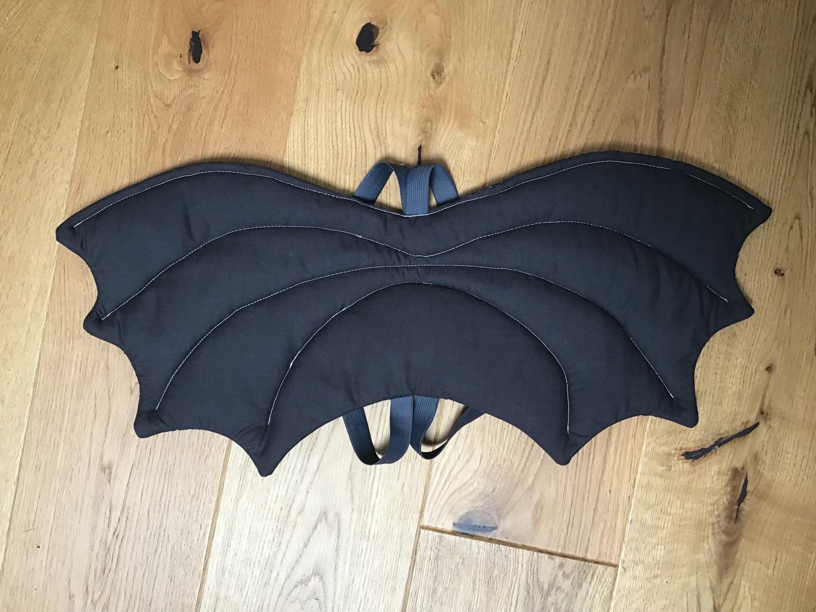 Childs Quilted Bat Wings, No Plastic or Wires, Cotton, Long Lasting ...