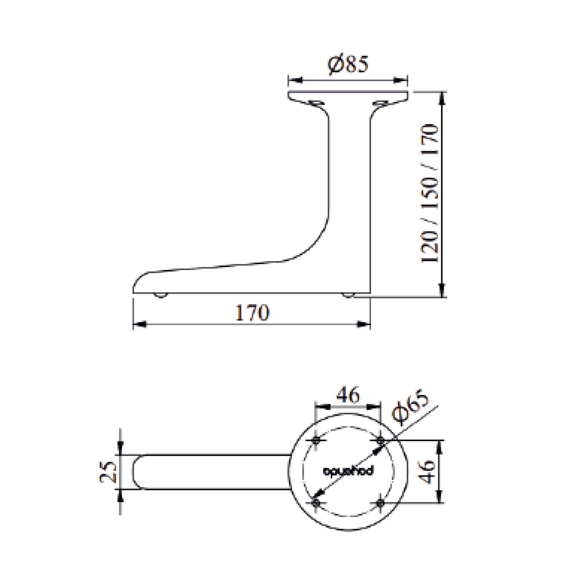 Ikea Besta Legs, Furniture Legs Black, Gold Tv Legs, Black 5