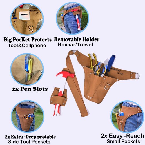 Florist Tool Belt, Garden Tool Belt, Farm Belt, Band Pouch, Floral Tool