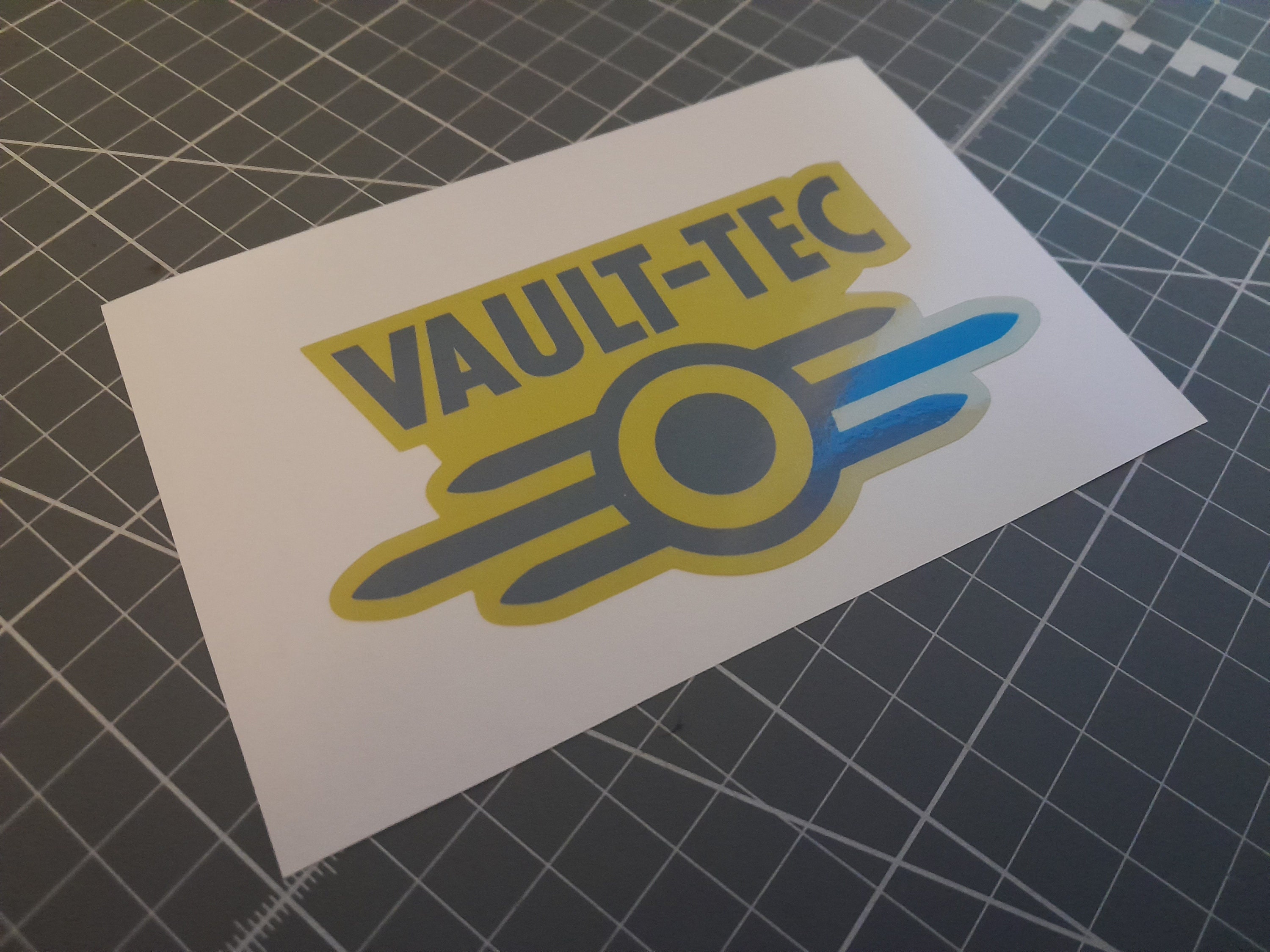 Fallout. Vault Tec. Prop Cosplay. Vinyl Stickers - Etsy