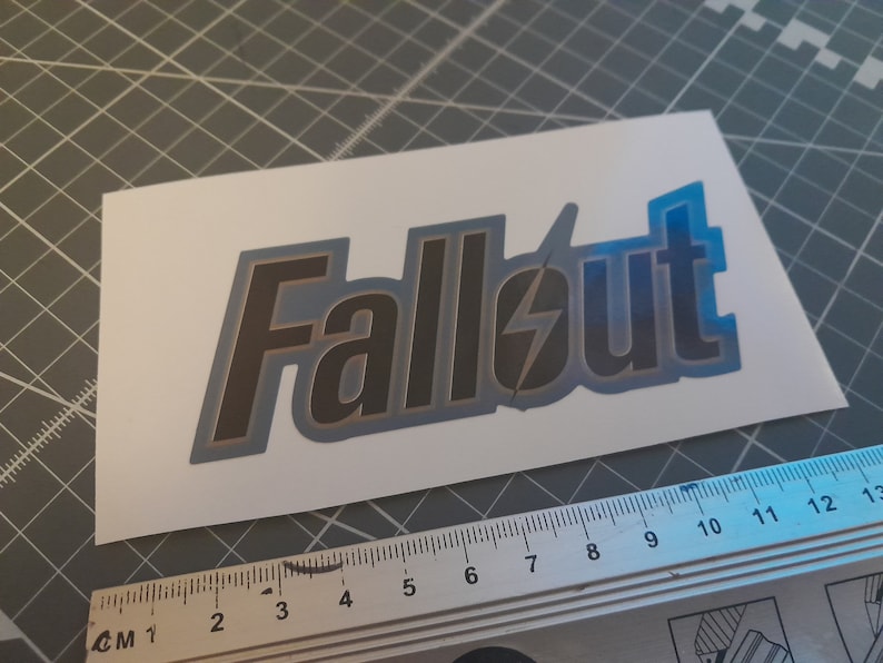 Fallout. Vault Tec. Prop Cosplay. Vinyl Stickers - Etsy