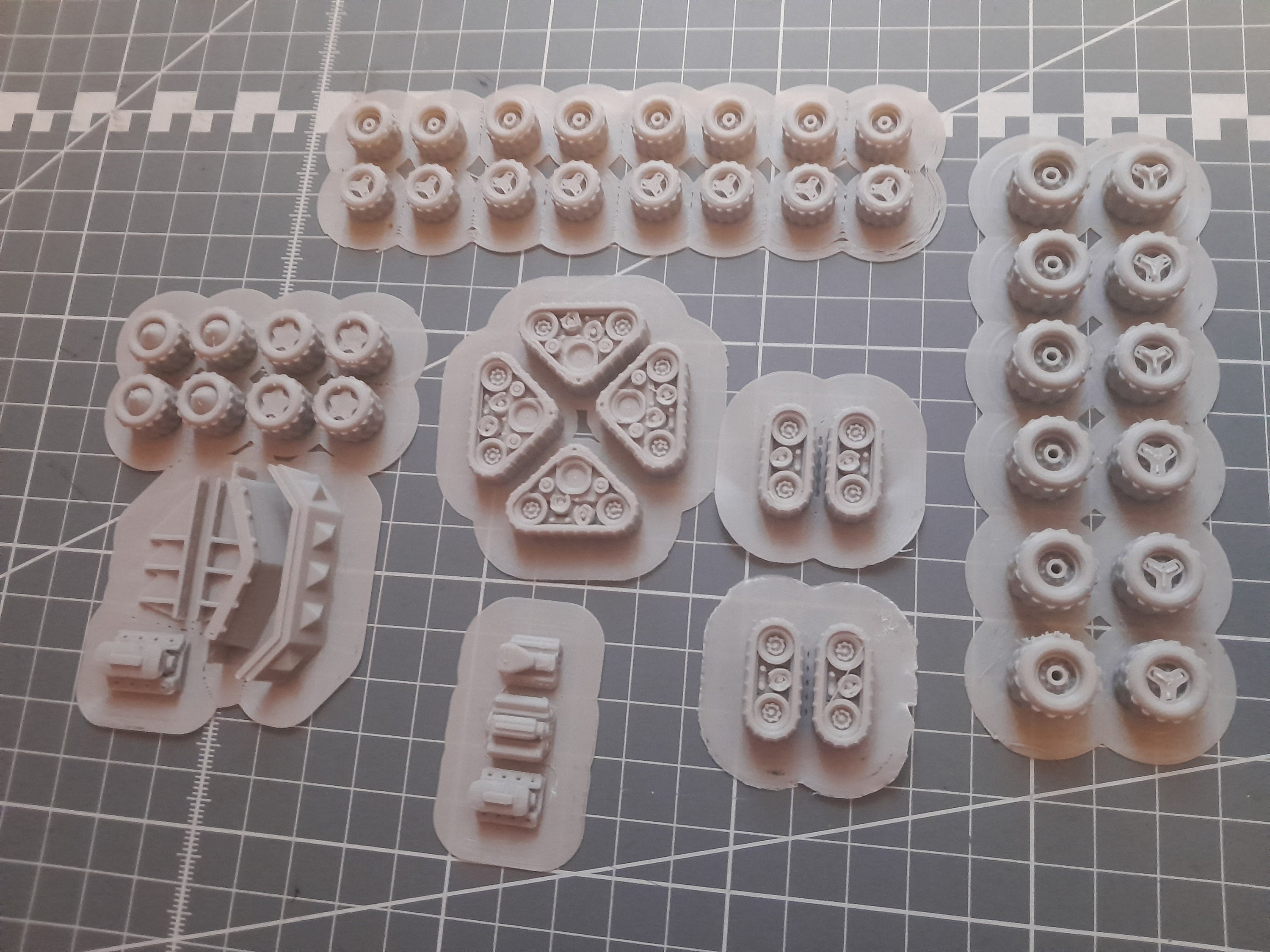 3d printed hotwheels custom parts, gaslands. 40k. Wathammer