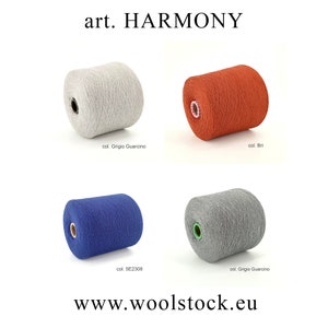 100% Merino Wool yarn on cone, lace weight, yarn for knitting, weaving and crochet, per 100g