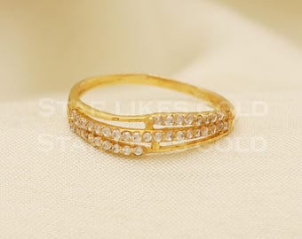 18 karat 18k gold Handmade Ring jewelry