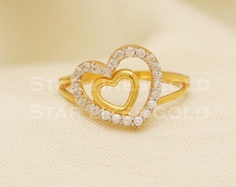 18 karat 18k gold Handmade Ring jewelry