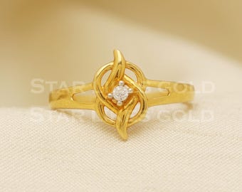 18 karat 18k gold Handmade Ring jewelry