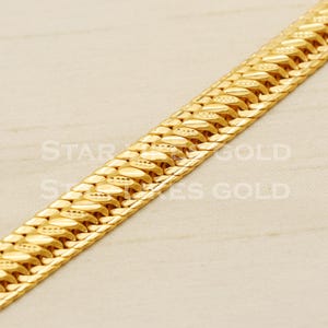 Handmade Indian 22 karat 22k gold Mens bracelet jewelry, PR1446