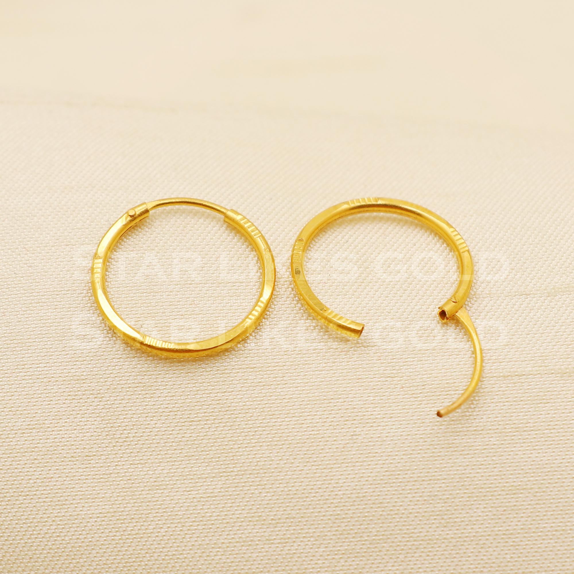 [Golden dew] 韓国☆18K Gold☆Barbaro 3 Earrings Golden dew] 韓国☆18K Gold☆Barbaro 3 Earrings
