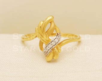 18 karat 18k gold Handmade Ring jewelry