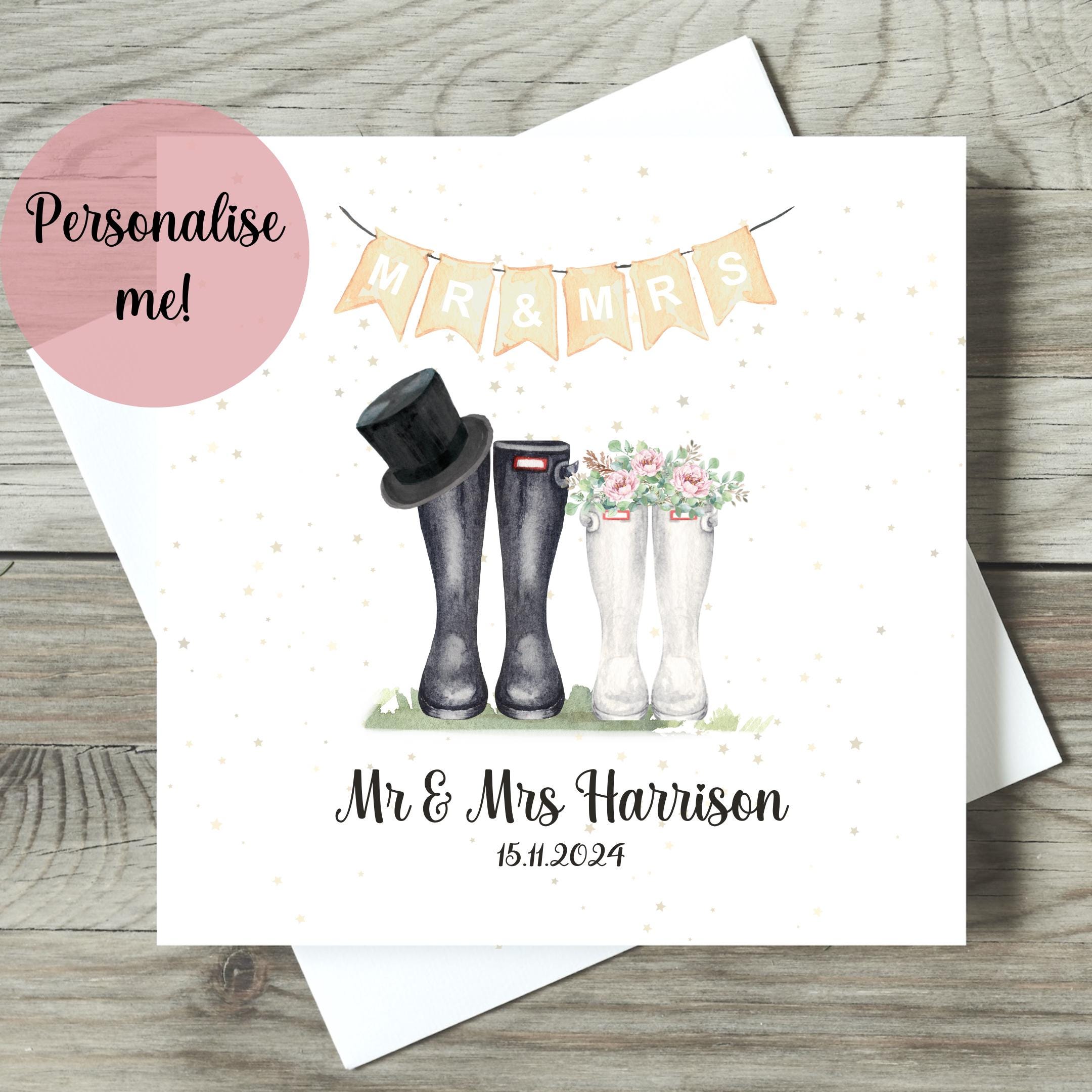 Wedding Welly Boots UK