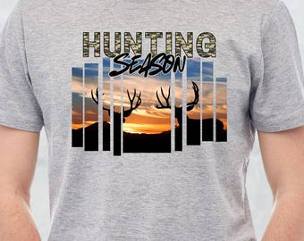 Hunting Season Deer PNG: Hunter Graphic (Digital Download)