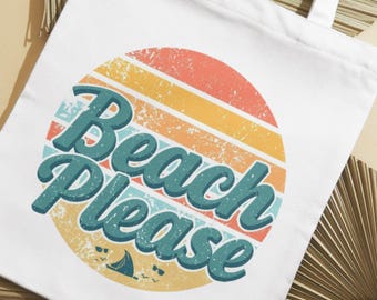 Strand bitte PNG, Retro Strand-Shirt Design, lustige Sommer Sublimationsgrafik, Vintage Küstenzitat, Strandferien T-Shirt, Ozean Sommer