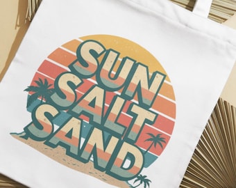 Sonnensalzsand PNG, Retro Strand-Shirt Design, Küstensommer Sublimationsgrafik, Vintage Strand Zitat, Ozean Urlaubsdruck, Strandleben