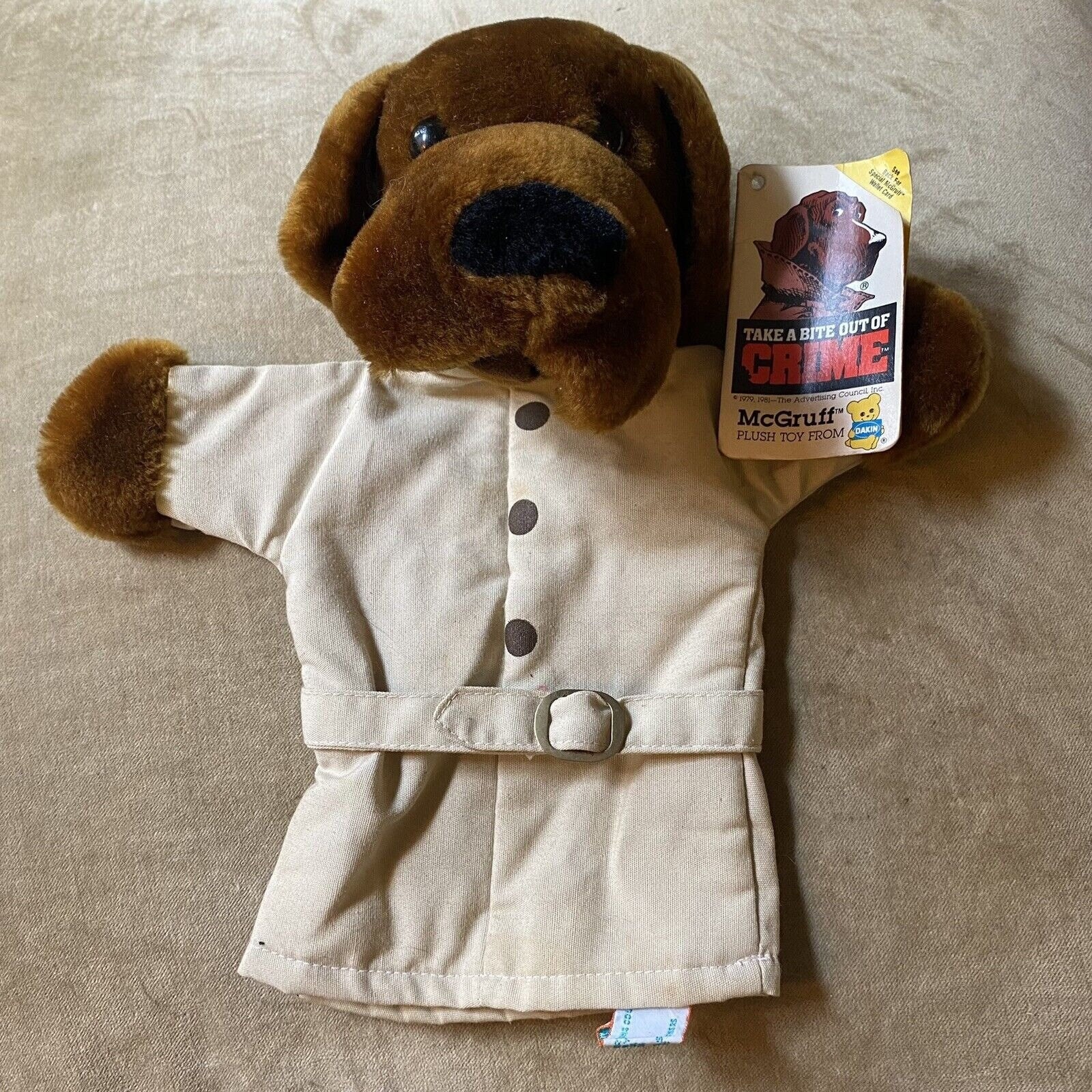 mcgruff the crime dog stuffed animal