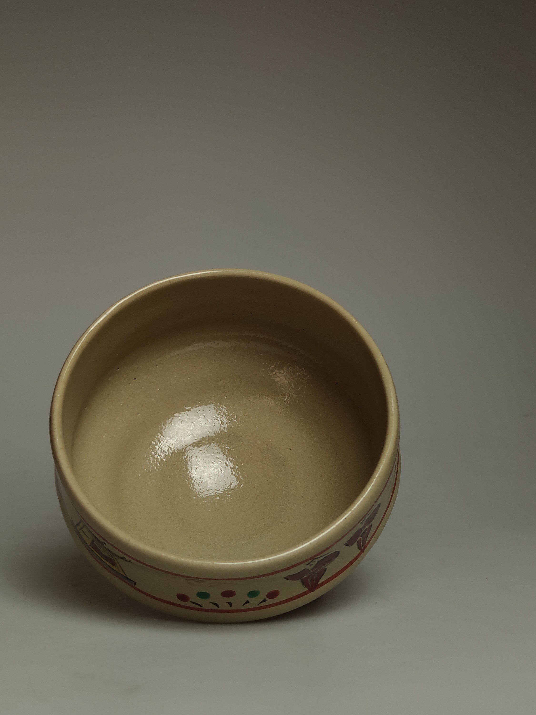 3代目大塩昭山作、ヴィンテージの赤膚抹茶茶碗。 - Etsy 日本