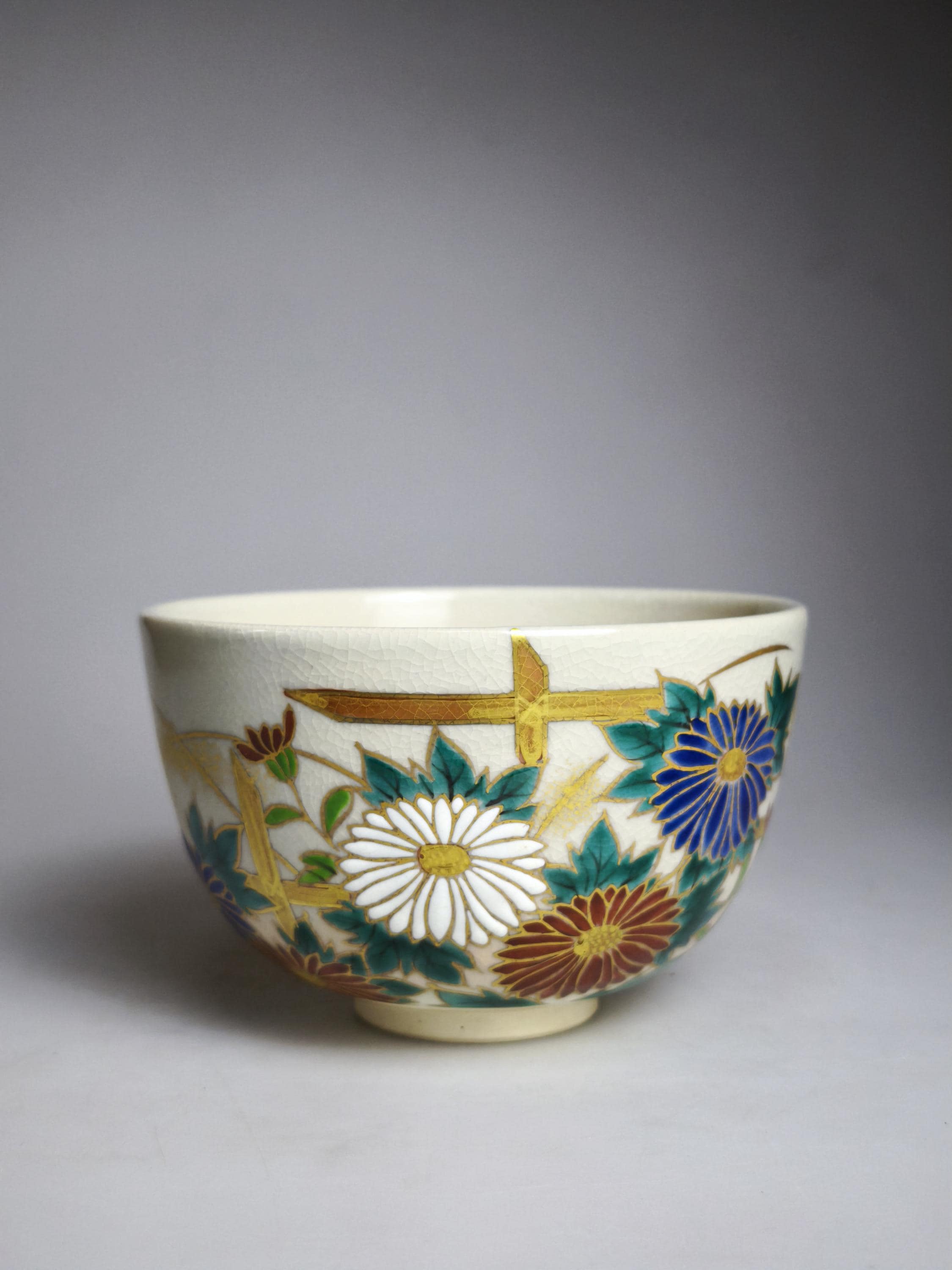 茶碗 抹茶碗 菊絵 陶器 ヴィンテージの抹茶茶碗 京焼 菊 (菊)。 - Etsy 日本