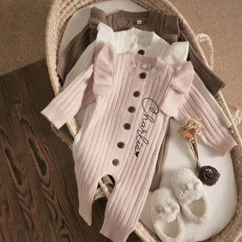 Personalized Baby Gift Girl Newborn Girl Coming Home Outfit Etsy