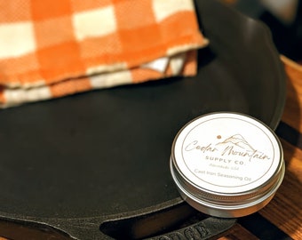 Cast Iron Seasoning Oil - Cedar Mountain Supply Co.