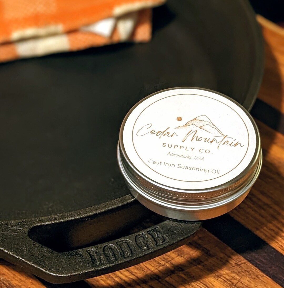 Cast Iron Seasoning Oil Etsy