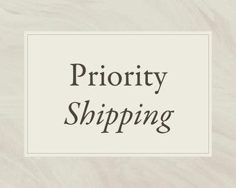 Priority Shipping Upgrade — Inkwell & Indigo