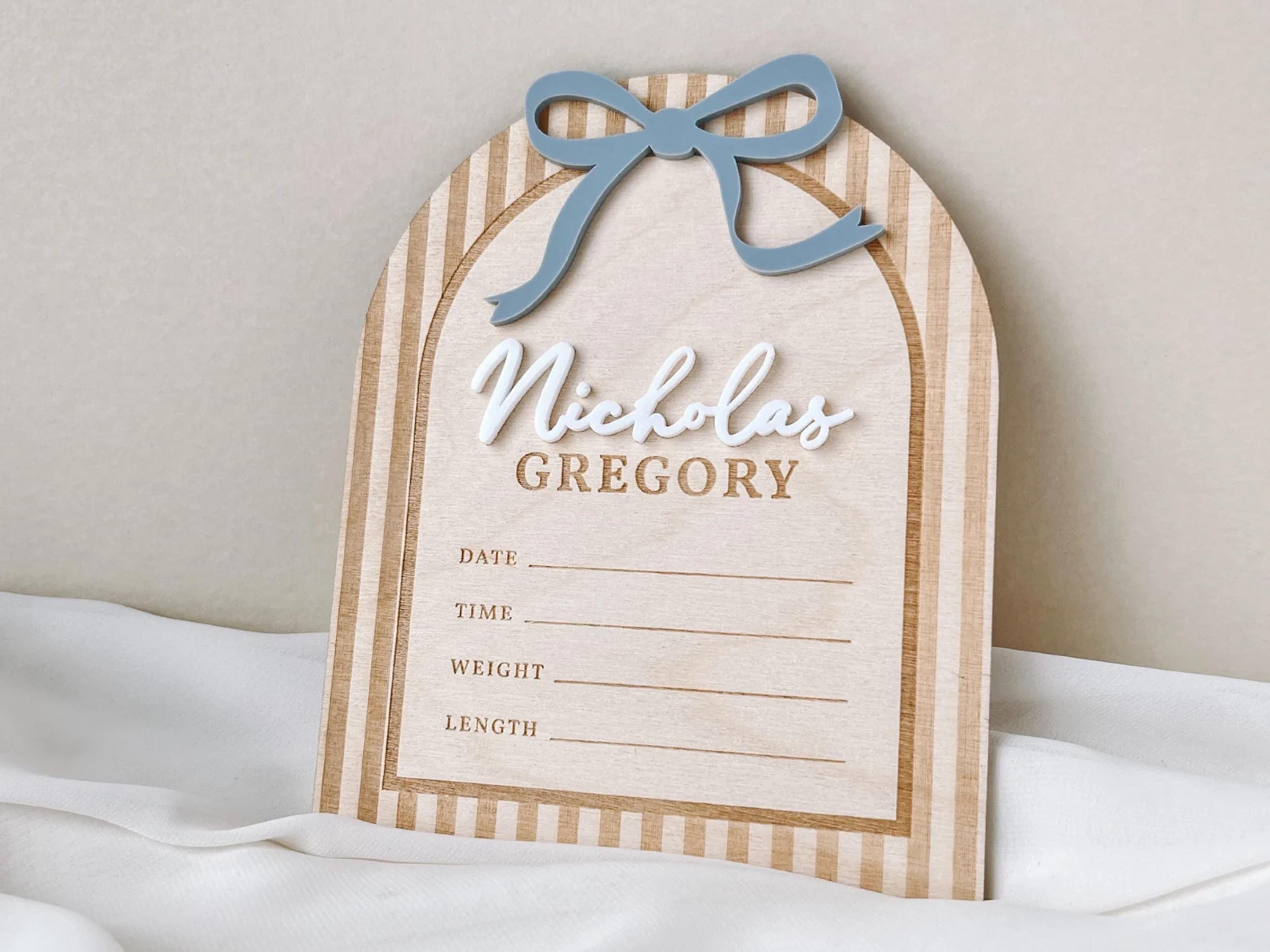 Baby Boy Hospital Name Sign Boy Birth Announcement Sign Baby Boy Name Sign for Hospital Boy Newborn Sign Name Announcement Sign Boy Hospital