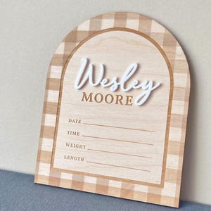 Baby Boy Name Announcement Sign Boy Hospital Announcement Sign Boy Name Sign Hospital Baby Boy Hospital Name Sign Birth Announcement Sign