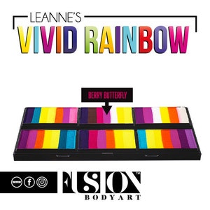 Leanne's Vivid Rainbow - Petal Palette