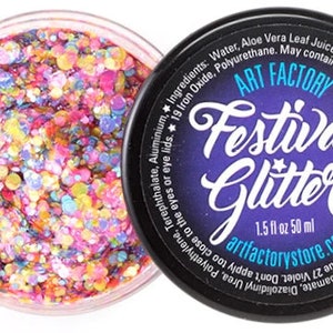 Festival Chunky Glitter Gel | Rave UV Reactive 35mL