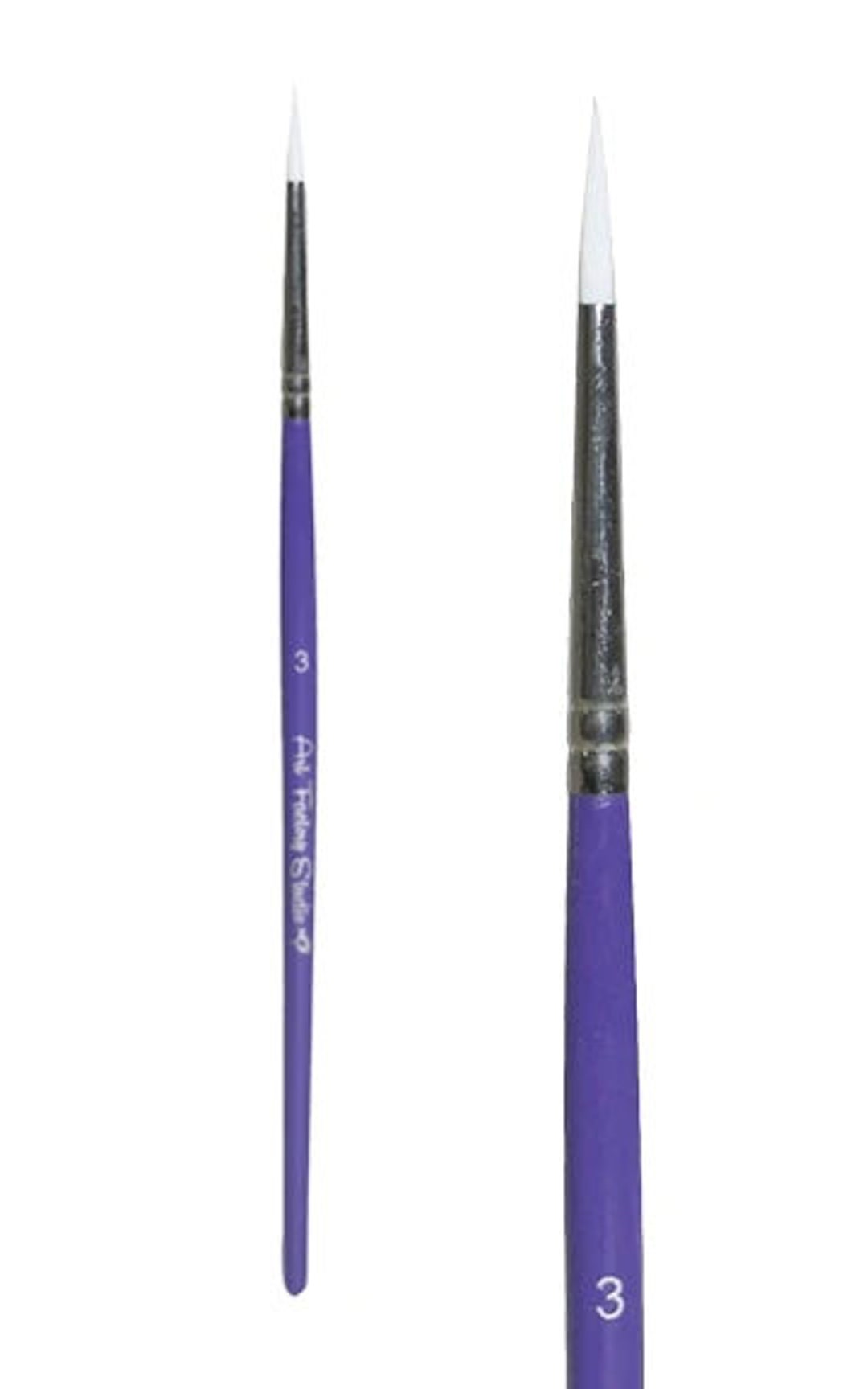 Art Factory Studio Face Paint Brush Round 3 Etsy