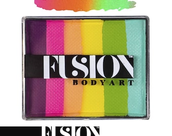 Fusion Body Art Face Painting Rainbow Cakes – Unicorn Party | 50g NEW