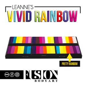 Leanne's Vivid Rainbow - Petal Palette