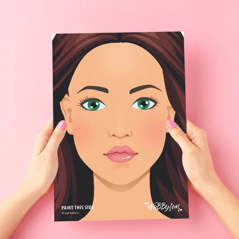 Wabbyfun Face Painting Practice Board NIKKI Etsy