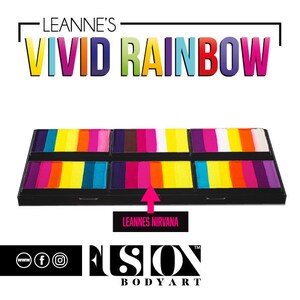 Leanne's Vivid Rainbow - Petal Palette