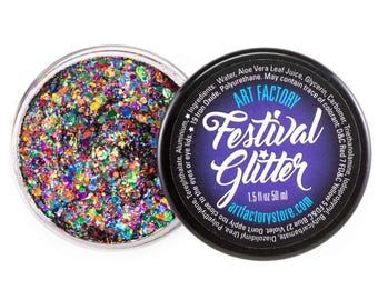 Festival Chunky Glitter Gel | Rainbow Pride 35 ml
