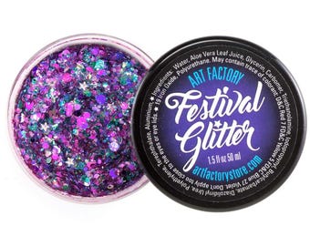 Żel brokatowy Festival Chunky Glitter | Unicorn Dreams 35 ml