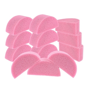 Fusion Body Art - Half Round Face Paint Sponge 12PK