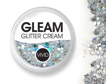 VIVID Glitter | GLEAM Glitter Cream | Heaven 7.5g Jar